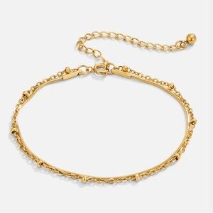 New 18K Gold Plated Layered Bracelet